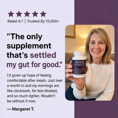 Lumero Elderberry: Daily Gut Health & Digestive Support