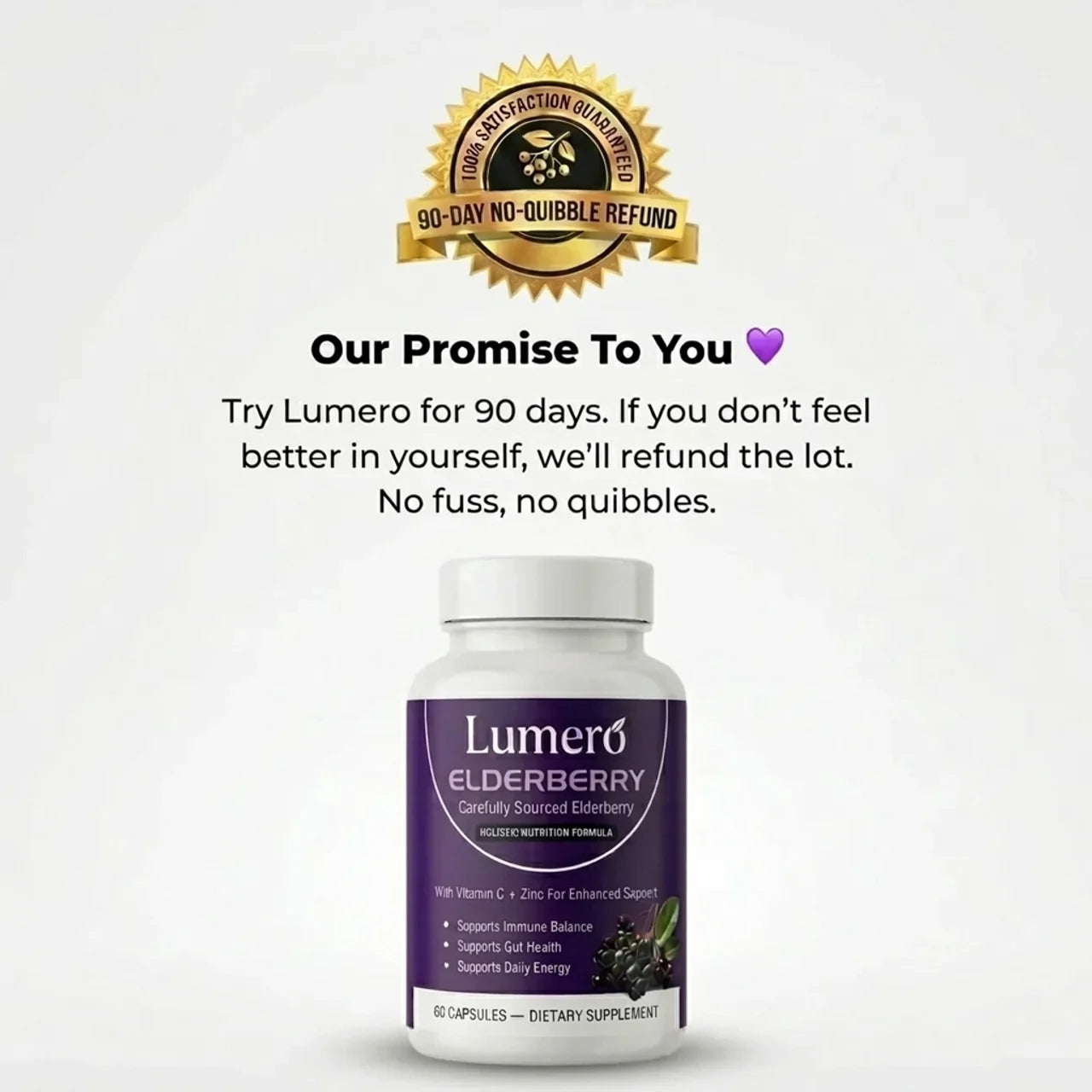 Lumero Elderberry: Daily Gut Health & Digestive Support
