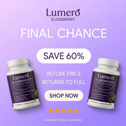 Lumero Elderberry Complete: Daily Body Support